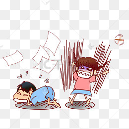 情人节情侣夫妻吵架闹矛盾