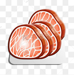 美味红色五花肉