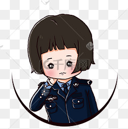 劳动节警察小姐姐