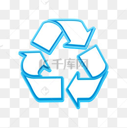 卡通红色循环文件图标
