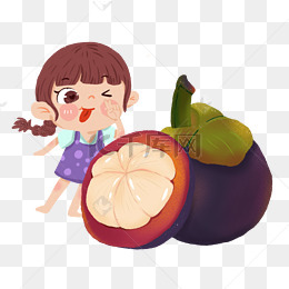 一个山竹