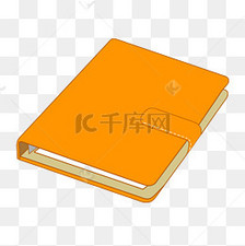 办公黄色本子插画素材图片免费下载