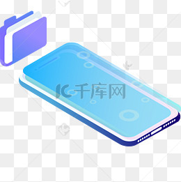 电子科技手机卡通