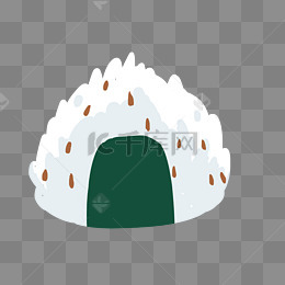 三角形饭团寿司