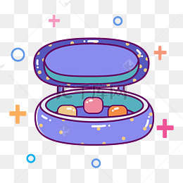 儿童节糖果拐棍糖卡通