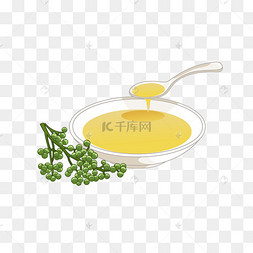 卡通火锅调料藤椒油