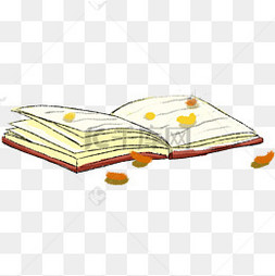 书本摊开