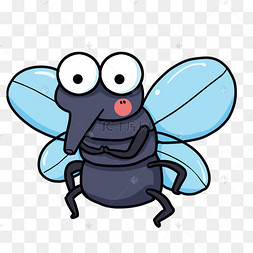 苍蝇可爱卡通