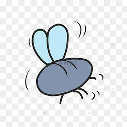 苍蝇可爱卡通