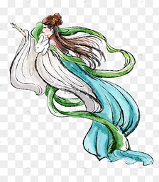 中秋节嫦娥奔月人物