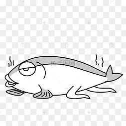 水生物小鱼死鱼