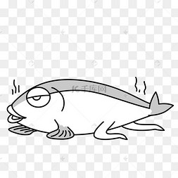 水生物小鱼死鱼