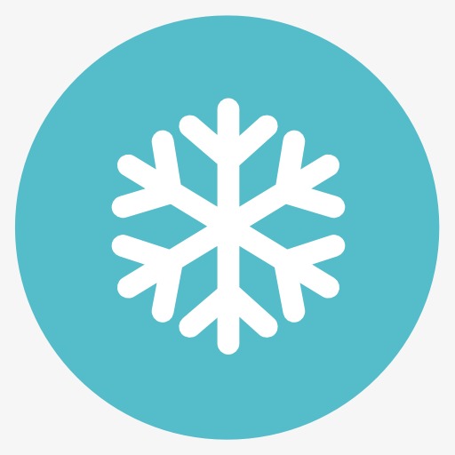 雪花图标png素材-90设计