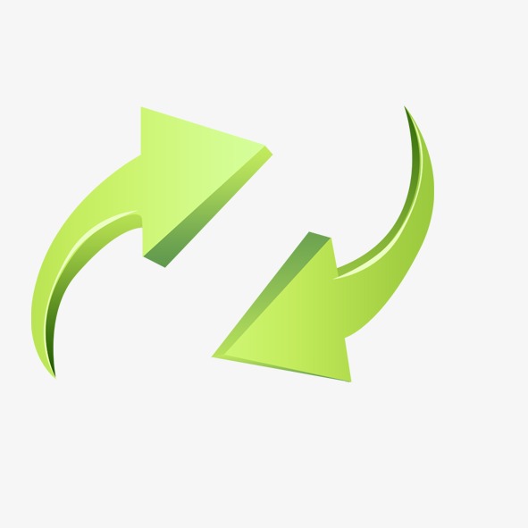 绿色 箭头