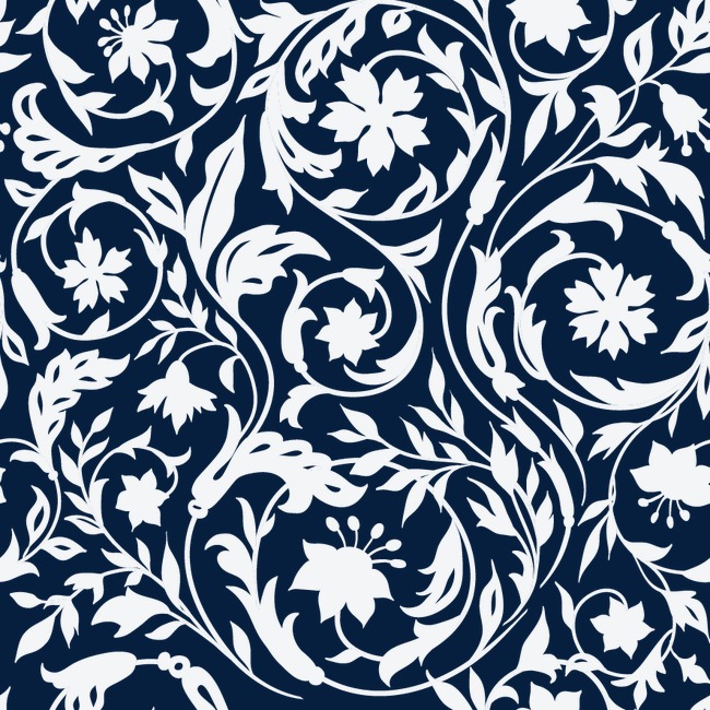 卡通手绘花纹底纹