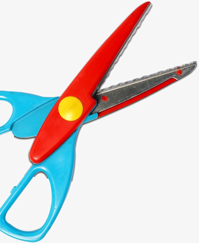 彩色可爱手工剪刀