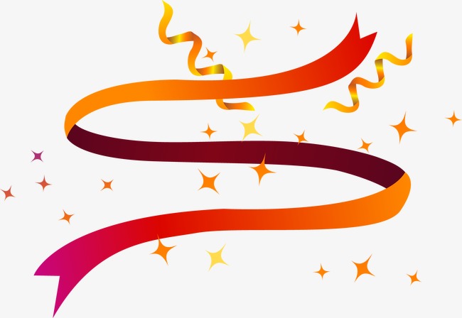 卡通精美节日丝带