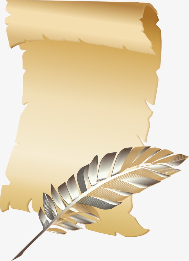 卡通精美羊皮卷