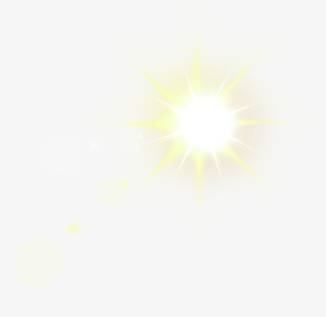 唯美金色炫光太阳