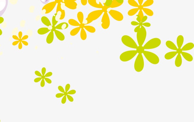卡通手绘花