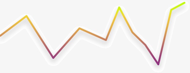 创意心电图曲折弯曲线png素材-90设计