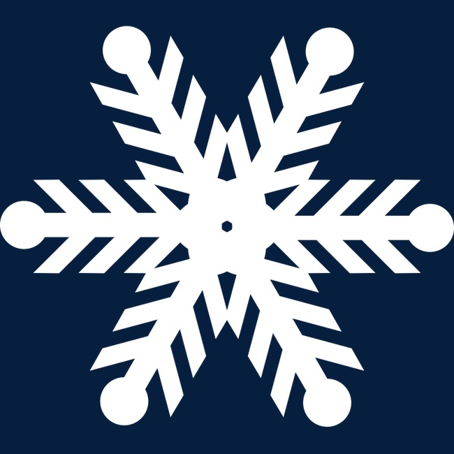 雪花 白色