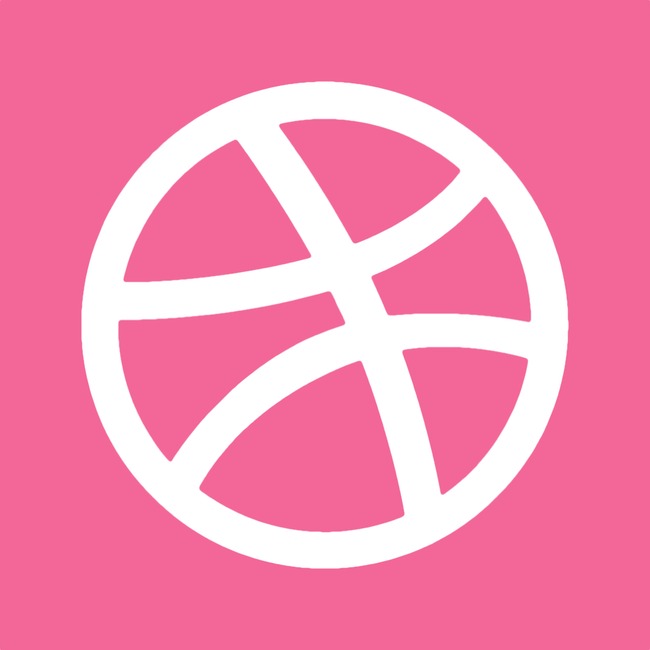 dribbble图标