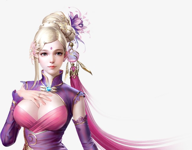 手绘古风装饰手绘素材