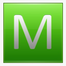 字母m lg图标png素材-90设计