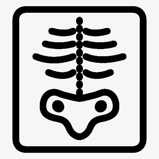 医疗x光图标