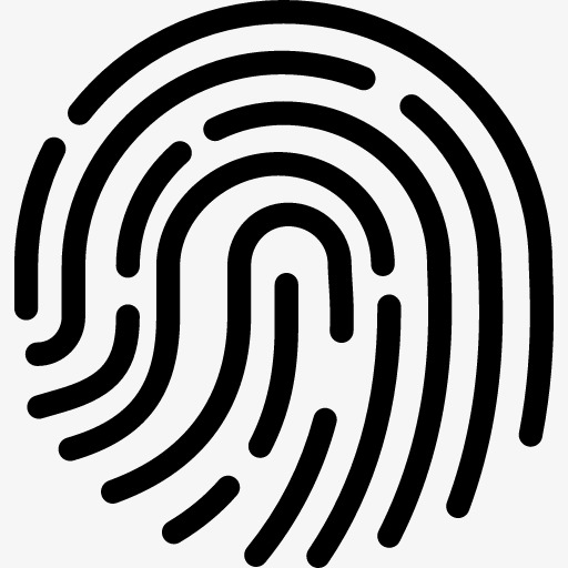 指纹2图标png素材-90设计
