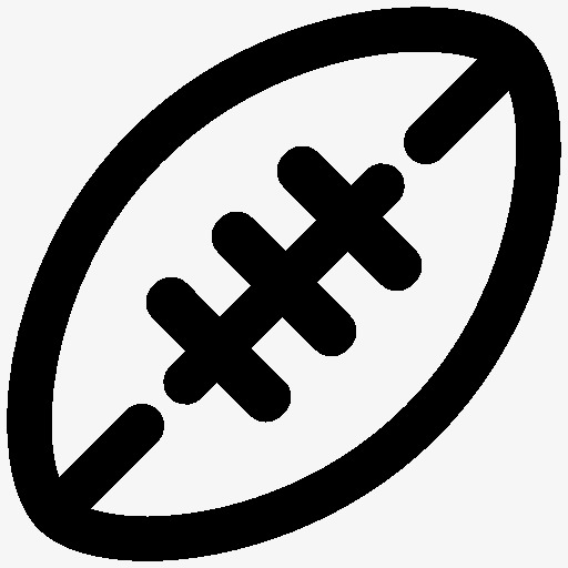 体育橄榄球图标