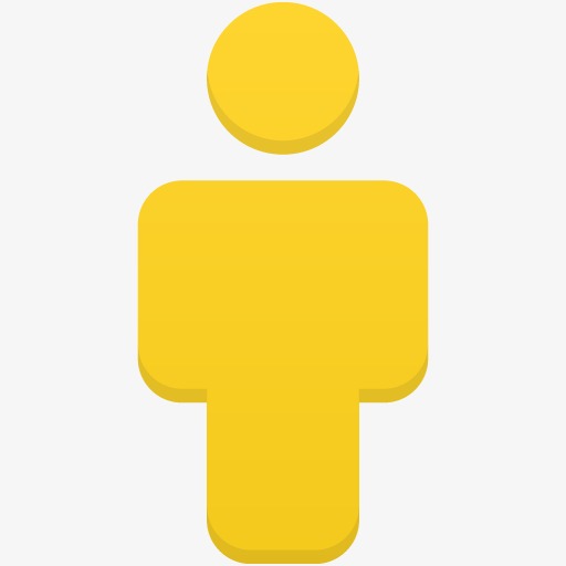 用户黄色的flatastic-icons【高清图标元素png素材】-90设计