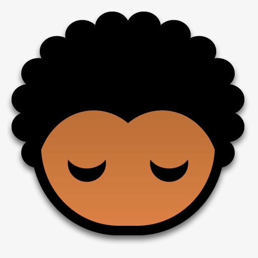 下来表情符号black-power-emoticons-icons
