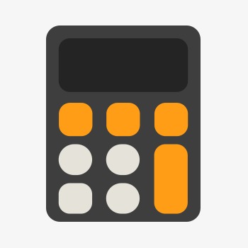 创意手机软件应用图标ui图形元素设计计算器