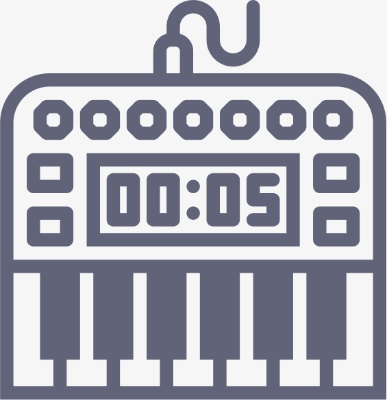 数字钢琴outline-smash-icons