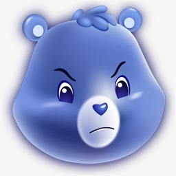脾气暴躁的熊care-bears-icons