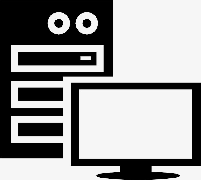 创意彩色互联网云数据ui图形元素设计服务器