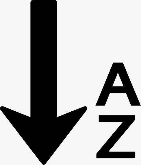 字母顺序排列computer-and-media-icons