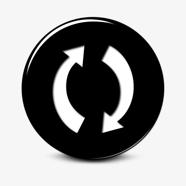 同步glossy-black-button-icons