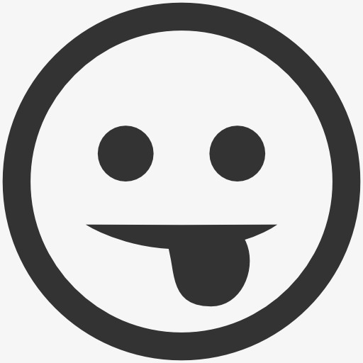 纯手绘原创哈士奇二哈吐舌头免构图元素