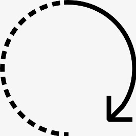 箭头顺时针方向冲linea-outline-icons