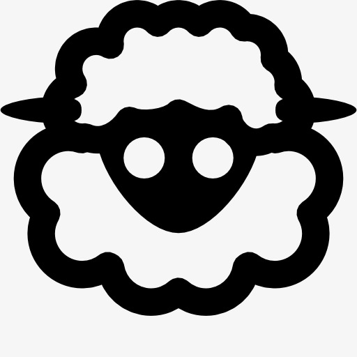 创意中国风剪纸喜庆羊生肖元素设计