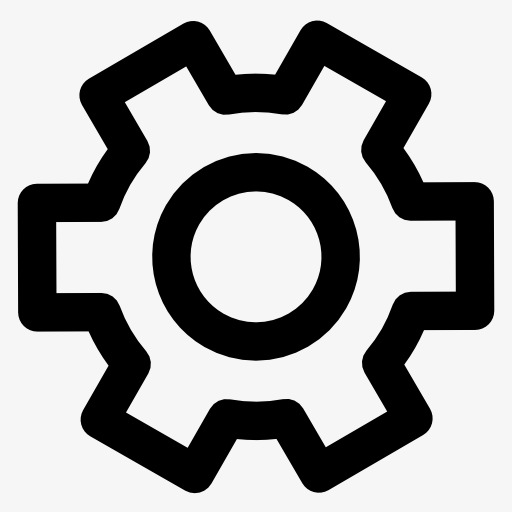 齿轮标志图标png素材-90设计