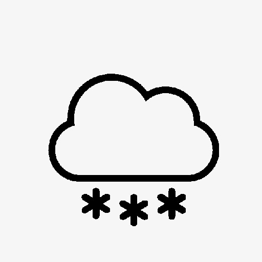 大雪图标