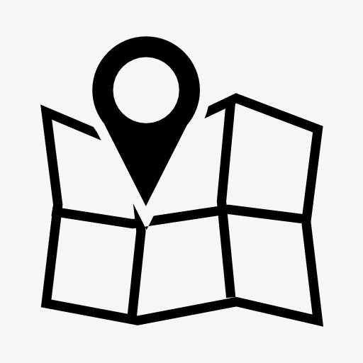 电子地图图标png素材-90设计