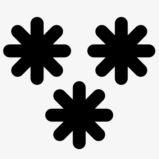 雪花符号图标