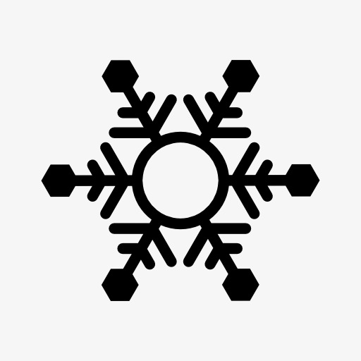 雪花符号图案图标