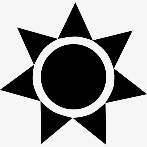 太阳符号特殊符号图片