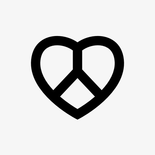 创意情人节主题应用图标ui图形元素设计love